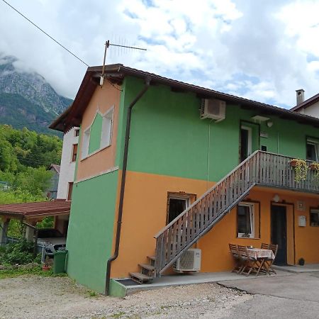 Apartma Metija Kobarid Esterno foto